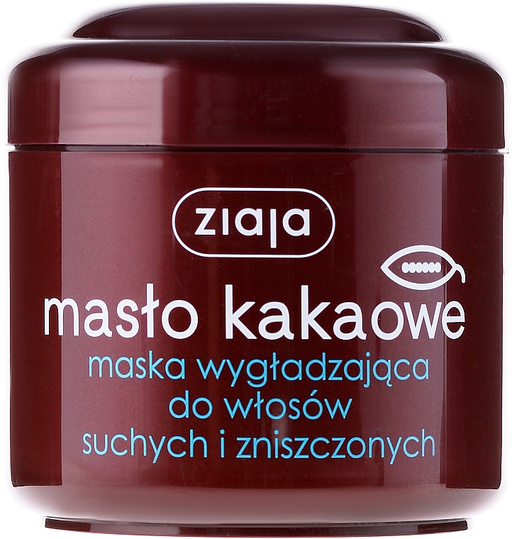 Maske für trockenes und strapaziertes Haar mit Kakaobutter - Ziaja Mask for Dry and Damaged Hair — Bild N1