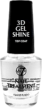 Nagelüberlack - W7 Cosmetics 3D Gel Shine Shine Top Coat — Bild N1