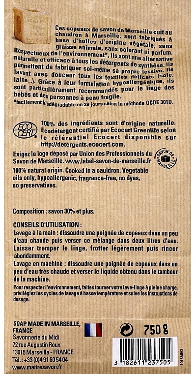 Seifenflocken für die Wäsche - Maitre Savon De Marseille Soap — Bild N2