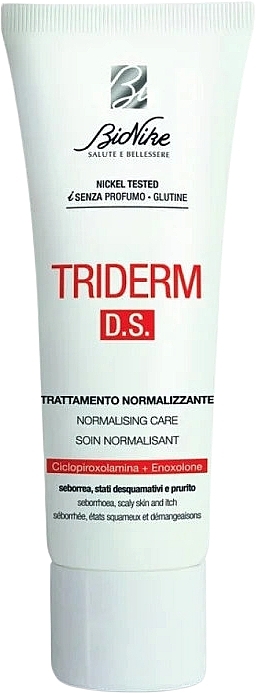 Beruhigende Kopfhautcreme - BioNike Triderm DS Trattamento Normal — Bild N1