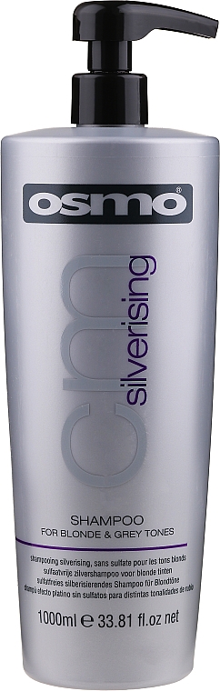 Shampoo für blonde und graue Töne - Osmo Silverising Shampoo — Bild N1