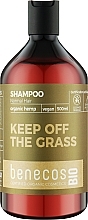 Haarshampoo - Benecos Shampoo Normal Hair Organic Hemp Oil — Bild N1