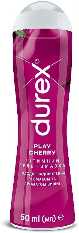 Intimgel mit Kirschgeschmack - Durex Play Cherry  — Bild N1
