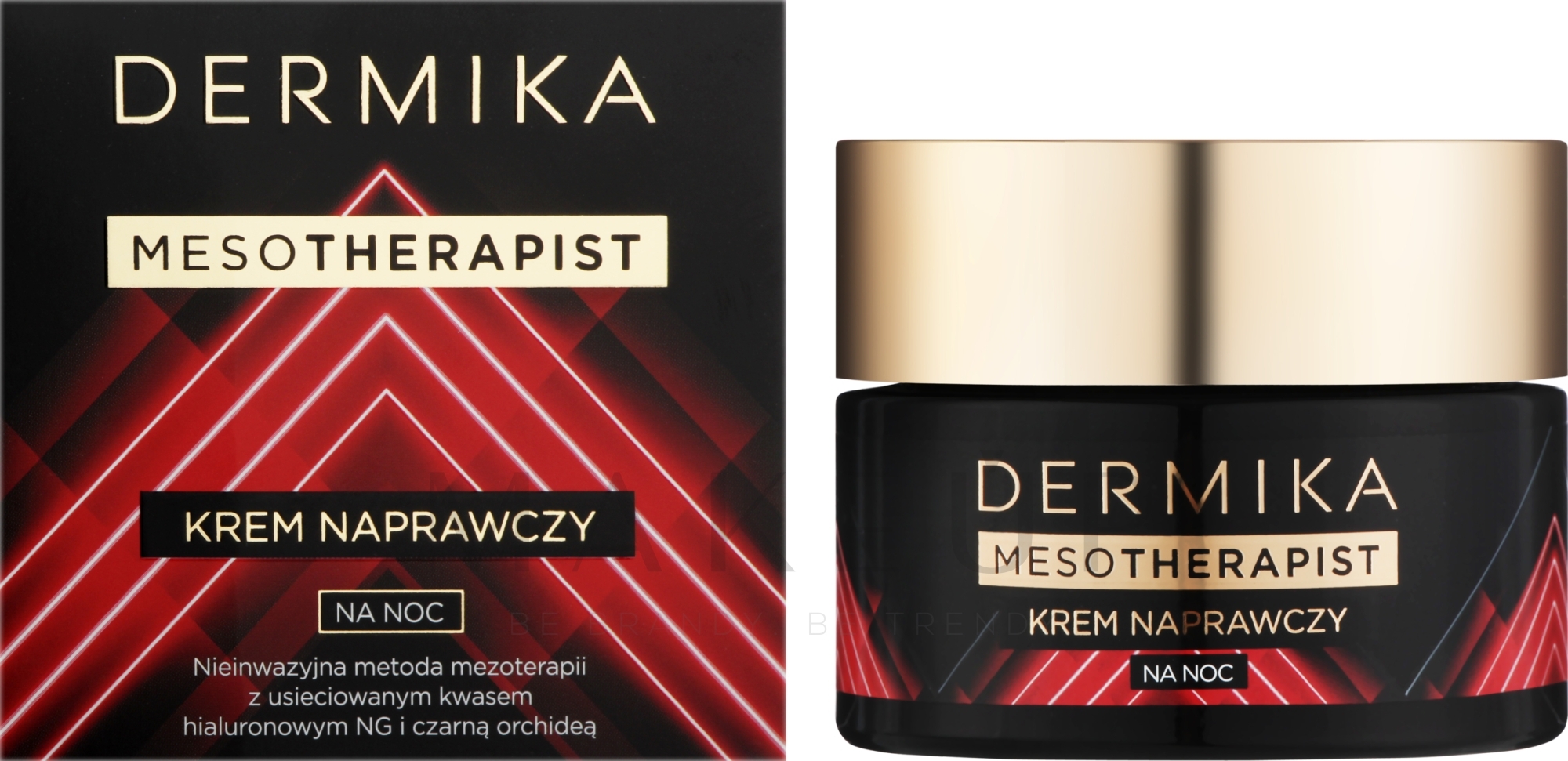 Revitalisierende Gesichtscreme für die Nacht - Dermika Mesotherapist Cream — Bild 50 ml