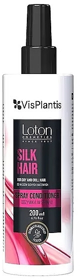 Spray-Conditioner mit Seidenextrakt - Vis Plantis Loton Silk Hair Spray Conditioner — Bild N1