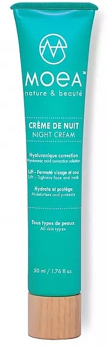 Nachtcreme für das Gesicht - Moea Hyaluronic Correction Night Cream — Bild N1