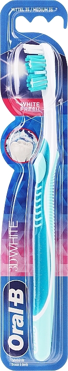 Zahnbürste soft 35, türkis - Oral-B 3D White — Bild N1