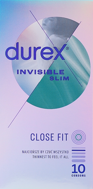 Kondome 10 St. - Durex Invisible Close Fit — Bild N2
