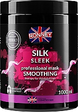 Haarmaske mit Seidenproteinen - Ronney Professional Silk Sleek Smoothing Mask — Bild N3