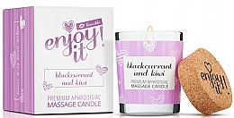 Massage-Kerze Schwarze Johannisbeere und Kiwi - Magnetifico Enjoy it! Massage Candle Blackcurrant & Kiwi — Bild N2