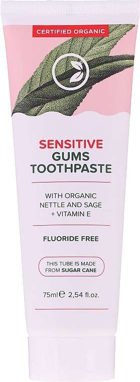 Zahnpasta mit Vitamin E für empfindliche Zähne - Nordics Sensitive Gums Toothpaste — Bild N3