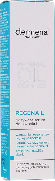 Nährendes Nagelserum - Dermena Nail Care Natural Oil Complex — Bild N1