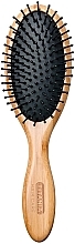 Düfte, Parfümerie und Kosmetik Haarbürste aus Holz 22 cm - Titania Oval Bambu