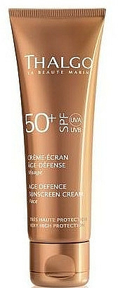 Anti-Aging Sonnenschutzcreme für das Gesicht SPF 50+ - Thalgo Age Defence Sunscreen Cream SPF 50 — Bild N1