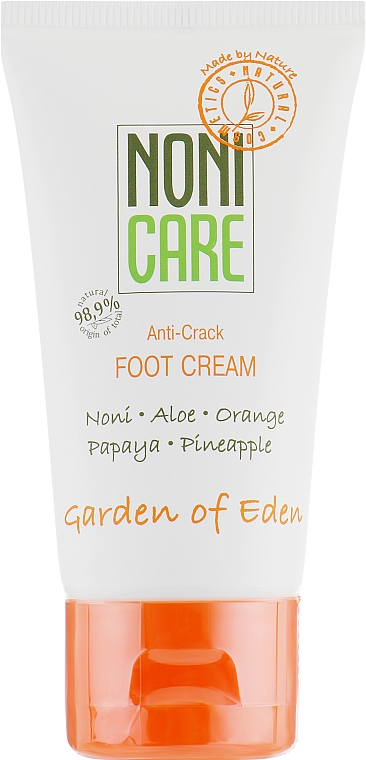 Fußcreme gegen rissige Fersen mit Orange und Papaya - Nonicare Garden Of Eden Foot Cream Anti-Crack — Bild N1