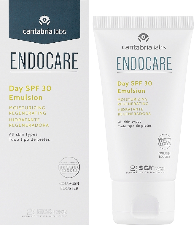 Creme-Emulsion für das Gesicht - Cantabria Labs Endocare Day SPF 30 — Bild N2