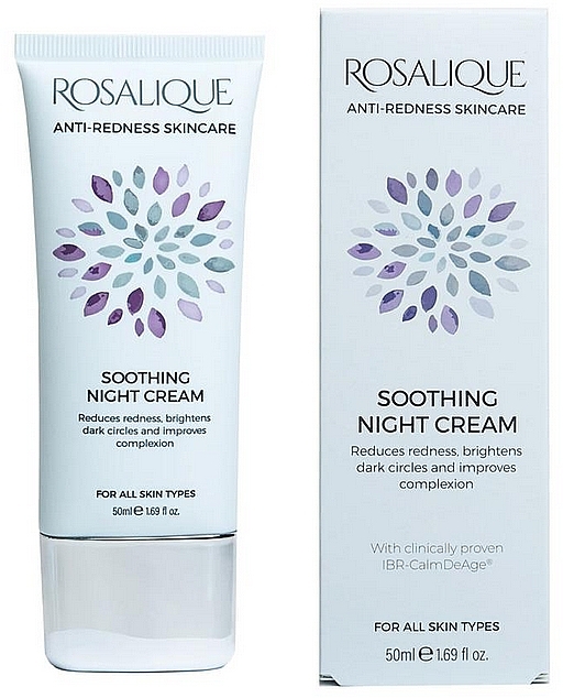 Beruhigende Nachtcreme - Rosalique Soothing Night Cream	 — Bild N1