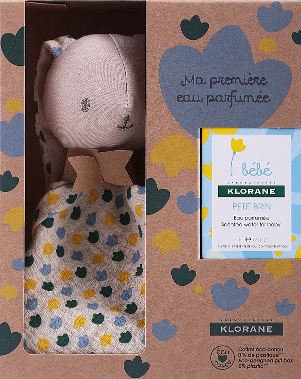 Klorane Baby My First Perfumed Water - Duftset (Eau de Parfum 50 ml + Spielzeug 1 St.)  — Bild N1