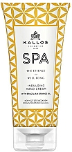 Düfte, Parfümerie und Kosmetik Handcreme - Kallos Cosmetics SPA Indulging Hand Cream With Brazilian Orange Oil