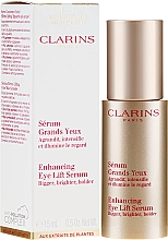 Düfte, Parfümerie und Kosmetik Liftingserum für die Augenpartie - Clarins Enhancing Eye Lift Serum