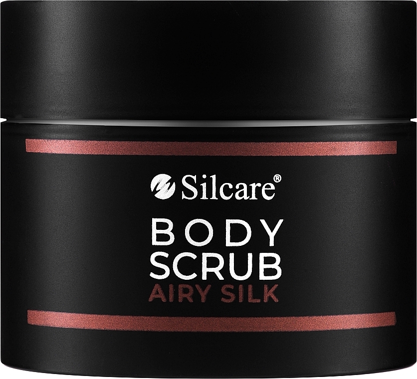 Weichmachendes Körperpeeling - Silcare Airy Silk Body Scrub So Rose! So Gold! — Bild N1