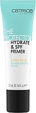 Feuchtigkeitsspendende Make-up-Basis mit Hyaluronsäure SPF 30  - Catrice The Protector Hydrate & SPF Primer  — Bild N1