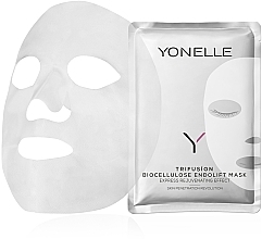 Düfte, Parfümerie und Kosmetik Gesichtsmaske zur intensiven Straffung und Aufhellung der Haut - Yonelle Trifusion Biocellulose Endolift Mask