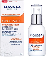 Düfte, Parfümerie und Kosmetik Stimulierendes Serum für strahlende Haut - Mavala Vitality Vitalizing Healthy Glow Serum