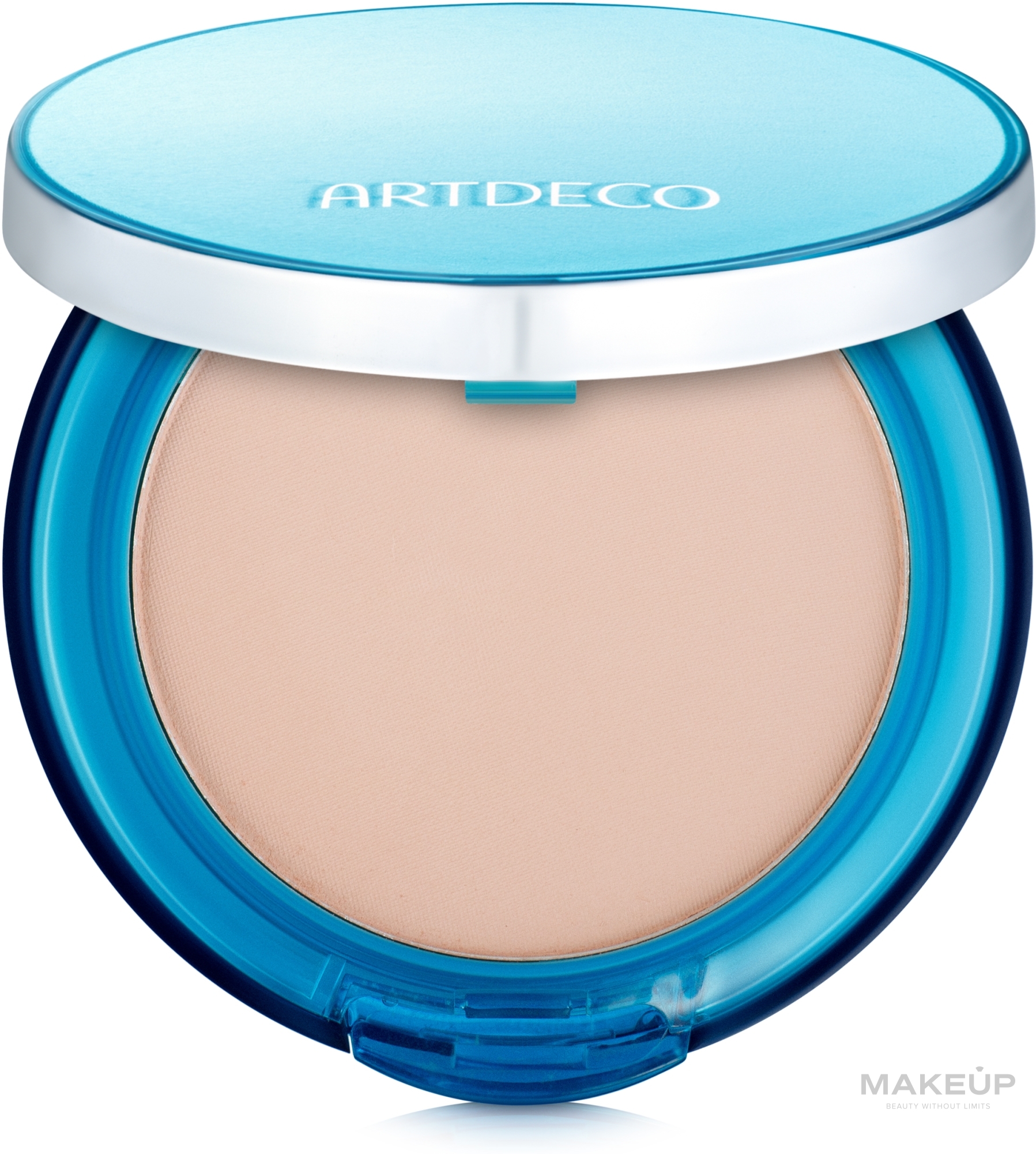 Mattierender Gesichtspuder LSF 50 - Artdeco Sun Protection Powder Foundation SPF50 — Bild 20 - Cool Beige