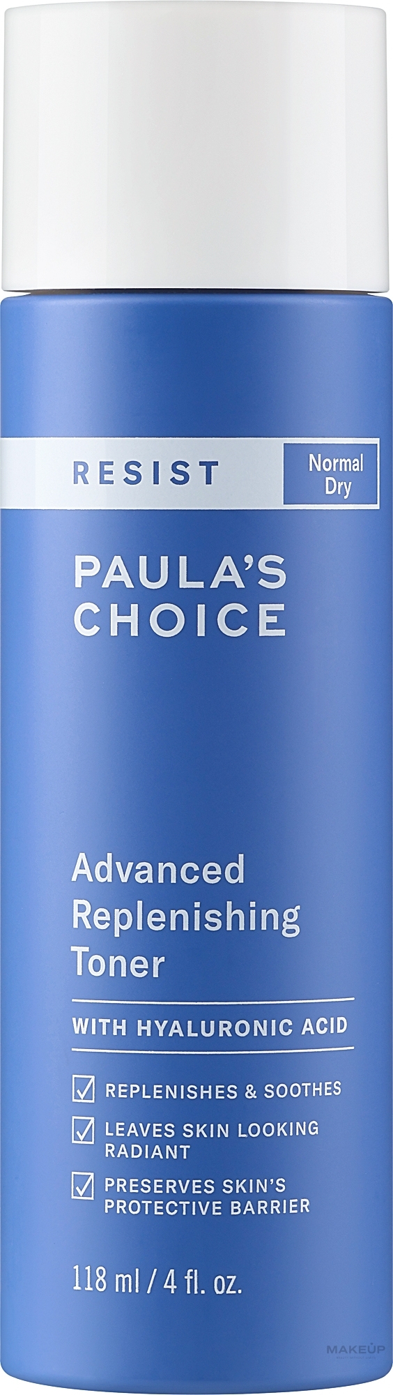 Beruhigendes Gesichtswasser - Paula's Choice Resist Advanced Replenishing Toner  — Bild 118 ml