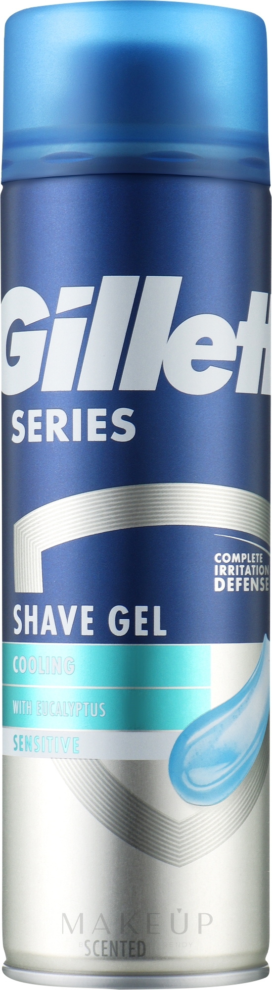 Rasiergel für empfindliche Haut - Gillette Series 3X Sensitive Skin Shave Gel for Men — Bild 200 ml