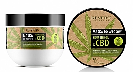 Düfte, Parfümerie und Kosmetik Regenerierende Haarmaske mit natürlichem Hanföl und CBD - Revers Hair Mask With Natural Hemp Oil With CBD