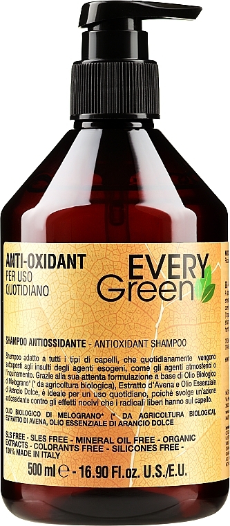 Tägliches antioxidatives Shampoo - Dikson EG Anti-Oxidant — Bild N3