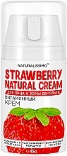 Düfte, Parfümerie und Kosmetik Vitamincreme für Gesicht und Dekolleté mit Erdbeere - Naturalissimo Strawberry Natural Cream