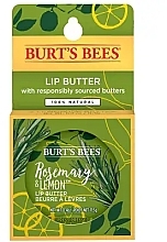 Lippenbalsam - Burt's Bees Rosemary & Lemon Lip Butter — Bild N1