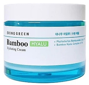 Feuchtigkeitsspendende Anti-Aging-Gesichtscreme mit Bambusextrakt - Bring Green Bamboo Hyalu Hydrating Cream — Bild N1