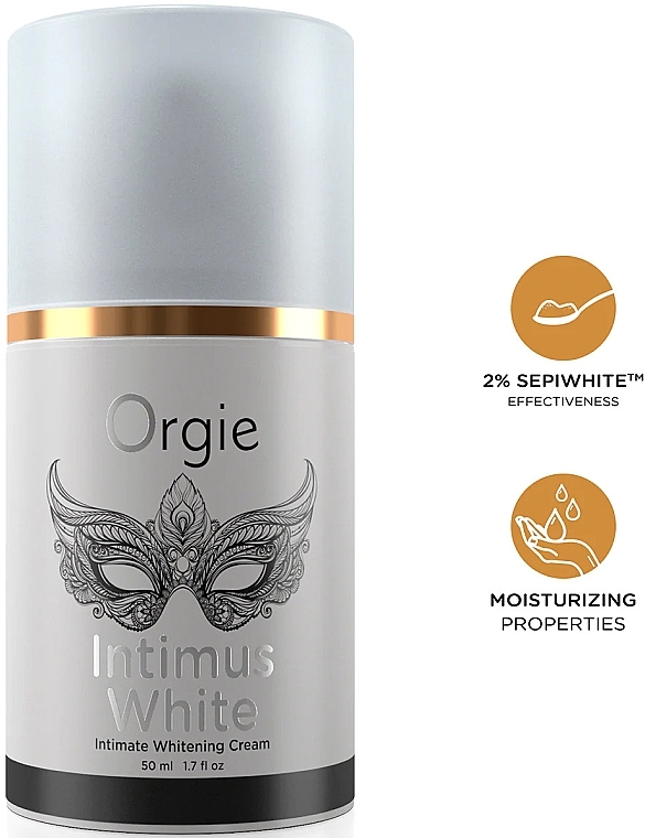 Aufregende Creme mit aufhellender Wirkung - Orgie Intimus White Intimate Whitening Cream — Bild N3