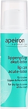 Düfte, Parfümerie und Kosmetik Lippenlotion für trockene, rissige und zu Herpes neigende Lippen und Mundwinkel - Apeiron Auromere Acute Lip Care Lotion