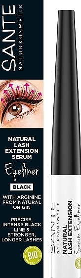 Eyeliner-Serum - Sante Natural Lash Extension Serum Eyeliner — Bild N1