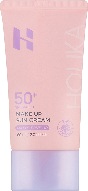 Sonnenschutzcreme - Holika Holika Make Up Sun Cream Matte Tone Up SPF50+ PA+++ — Bild N1