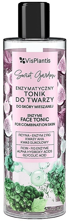 Tonic für Mischhaut - Vis Plantis Secret Garden Enzyme Face Tonic for Combination Skin — Bild N1