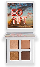Düfte, Parfümerie und Kosmetik Lidschatten-Palette - BH Cosmetics Ecstatic in Egypt Shadow Quad