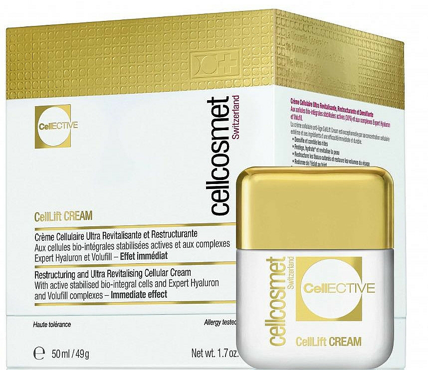 Gesichtscreme mit Lifting-Effekt und Zellextrakt - Cellcosmet CellEctive CellLift Cream — Bild N1