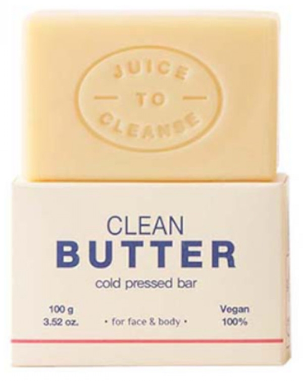 Kaltgepresste Seife aus ätherischen Ölen - Juice To Cleanse Clean Butter Cold Pressed Bar — Bild N2