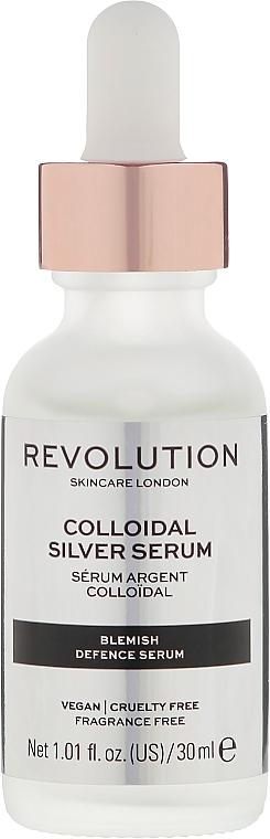 Pflegendes Gesichtsserum mit antibakteriellen Eigenschaften - Revolution Skincare Colloidal Silver Serum — Bild N2