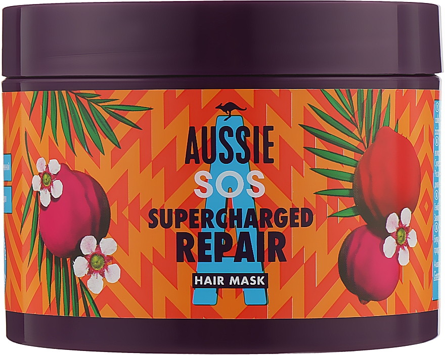 Haarmaske - Aussie SOS Supercharged Repair Hair Mask — Bild N1