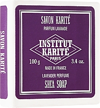 Düfte, Parfümerie und Kosmetik Körperseife mit Sheabutter "Lavendel Mademoiselle" - Institut Karite Lavande Shea Soap