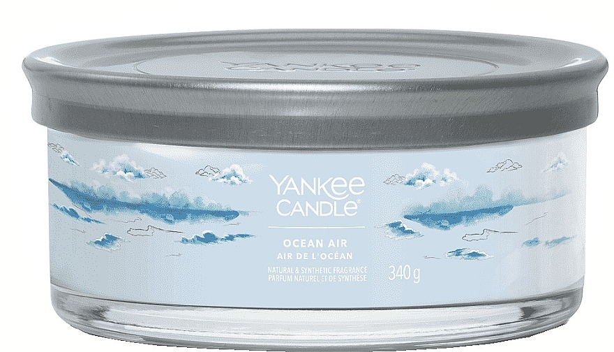 Duftkerze im Glas Ocean Air Fünf Dochte - Yankee Candle Singnature — Bild N1