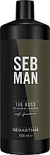 Volumen-Shampoo für dünnes Haar - Sebastian Professional Seb Man The Boss Thickening Shampoo — Bild N3