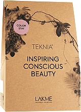 Haarpflegeset - Lakme Teknia Color Stay Set De 3 (Shampoo 300ml + Maske 250ml + Conditioner 300ml) — Bild N1